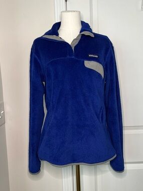 Patagonia Snap-T Re-Tool Fleece Casuao Pullover Jacket, Women's Sz Medium